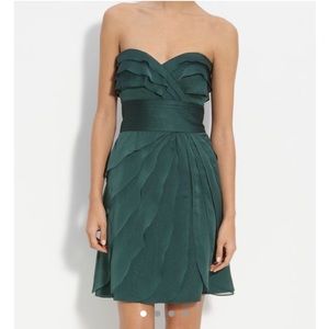 Adriana Papell Beautiful Emerald Green Dress